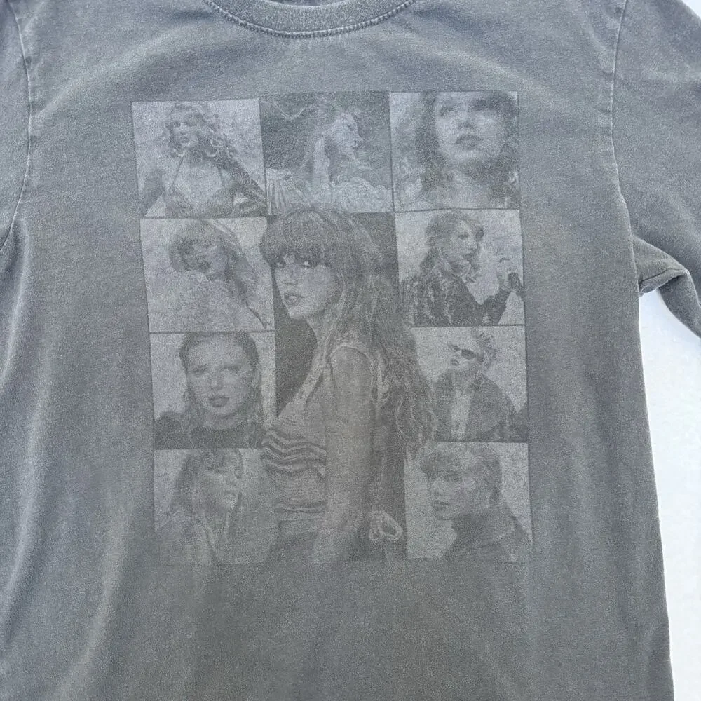 Taylor Swift The Eras Tour Dark Grey Long Sleeve T-Shirt Youth Medium